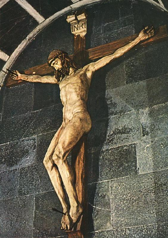 BRUNELLESCHI, Filippo Crucifix Germany oil painting art